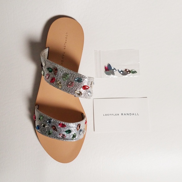Loeffler Randall Slides Sandals Size 7 - Picture 2 of 8